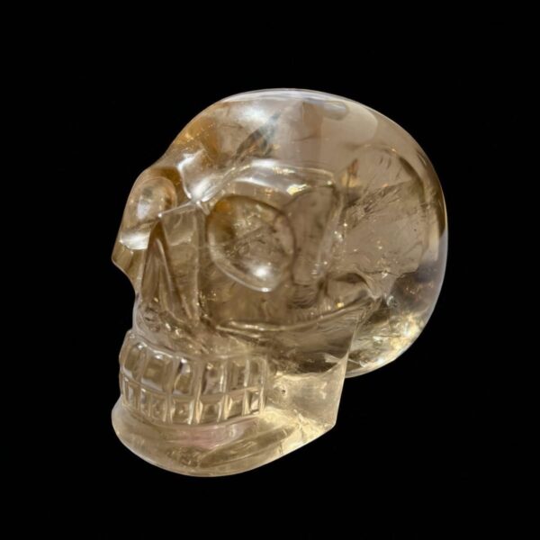 Lemurian Smoky Quartz Skull