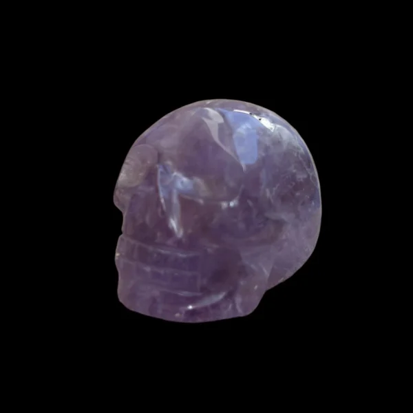 Transparent Amethyst Crystal Skull