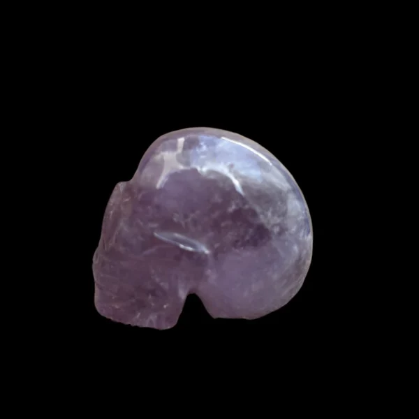 Transparent Amethyst Crystal Skull