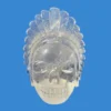 clear-quartz-feathered-shaman-skull.webp Clear Quartz Feathered Shaman Skull with Enhydro