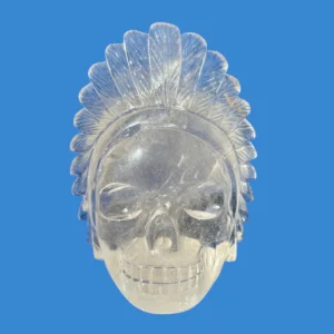 clear-quartz-feathered-shaman-skull.webp Clear Quartz Feathered Shaman Skull with Enhydro