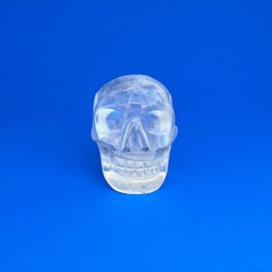 clear-quartz-skull-1.jpg High-Brilliance Clear Quartz Skull โ 106g Pocket-Sized Power