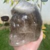 elestial-smoky-quartz-skull7-1.jpeg Elestial smoky quartz skull with green muscovite