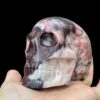Magnesite with Iron & Manganese Crystal Skull – 987g