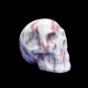 Pink Tourmaline in Albite Crystal Skull – 0.73 kg