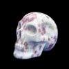 Pink Tourmaline in Albite Crystal Skull – 0.73 kg