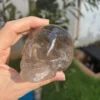 Smoky Quartz Crystal Skull - 336g