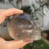 Smoky Quartz Crystal Skull - 336g