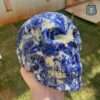 Large Sodalite Skull by Walmere
