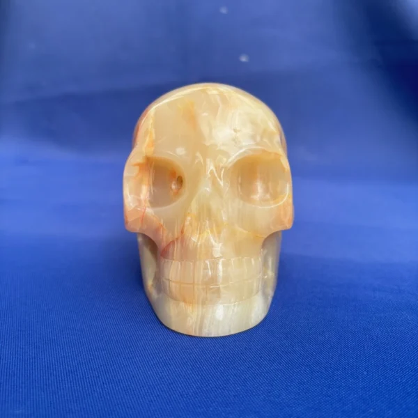 Yellow Onyx Skull – 1.1 kg